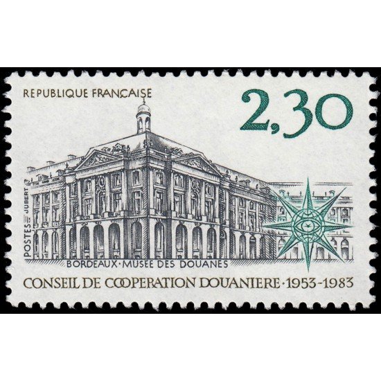 France Francia 2289 1983 30 aniv. del Consejo de cooperación aduanera MNH