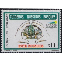 Uruguay 1948 2001 Campaña de prevención contra los incendios forestales MNH Uruguay 1948 2001 Campaña de prevención contra los incendios forestales MNH