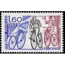 France Francia 2290 1983 Velocípedo MNH France Francia 2290 1983 Velocípedo MNH