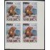 Upaep 1993 Perú Fauna Gato marino sin dentar variedad variety  bl.4
