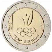 Bélgica 2016 2 € euros conmemorativos Olimpiada Rio de Janeiro 