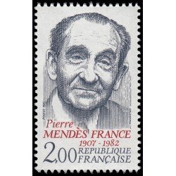 France Francia 2298 1983 Homenaje a Pierre Mendès MNH France Francia 2298 1983 Homenaje a Pierre Mendès MNH