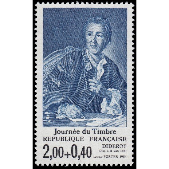 France Francia 2304 1984 Día del sello MNH