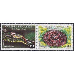 Uruguay 1954/55 2001 Fauna Serpientes MNH Uruguay 1954/55 2001 Fauna Serpientes MNH
