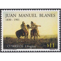 Uruguay 1957 2001 Centenario de la muerte del pintor Juan Manuel Blanes MNH Uruguay 1957 2001 Centenario de la muerte del pintor Juan Manuel Blanes MNH