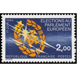 France Francia 2306 1984 2ª Elecciones al Parlamento Europeo MNH France Francia 2306 1984 2ª Elecciones al Parlamento Europeo MNH