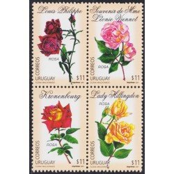 Uruguay 1965/68 2001 Flores Rosas Flowers Roses MNH Uruguay 1965/68 2001 Flores Rosas Flowers Roses MNH