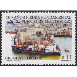 Uruguay 1972 2001 Centenario del Puerto de Montevideo MNH Uruguay 1972 2001 Centenario del Puerto de Montevideo MNH
