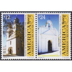Uruguay 1977/78 2001 América Upaep Edificios MNH Uruguay 1977/78 2001 América Upaep Edificios MNH