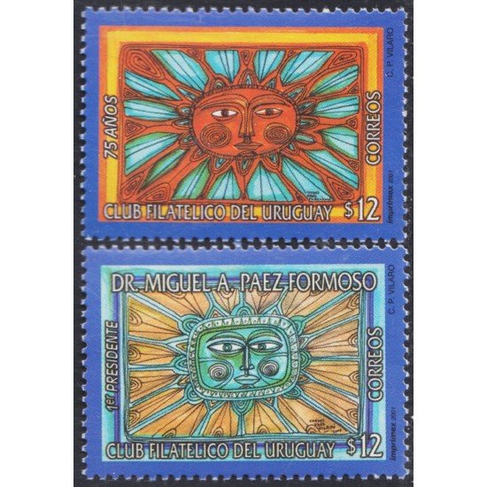Uruguay 1983/84 2001 75º Aniversario del Club Filatélico MNH Uruguay 1983/84 2001 75º Aniversario del Club Filatélico MNH