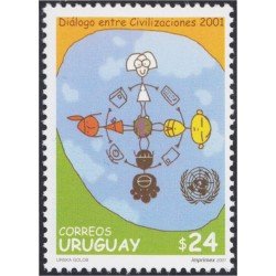 Uruguay 1985 2001 Diálogo entre las civilizaciones MNH Uruguay 1985 2001 Diálogo entre las civilizaciones MNH