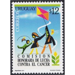 Uruguay 1986 2001 Comisión Honoraria de lucha contra el Cáncer MNH Uruguay 1986 2001 Comisión Honoraria de lucha contra el Cáncer MNH