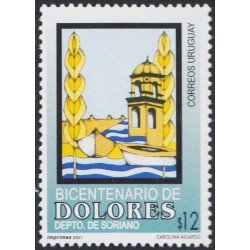 Uruguay 1988 2001 Bicentenario de la Villa de Dolores MNH Uruguay 1988 2001 Bicentenario de la Villa de Dolores MNH