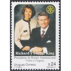 Uruguay 1990 2001 Richard y Cherie King MNH Uruguay 1990 2001 Richard y Cherie King MNH