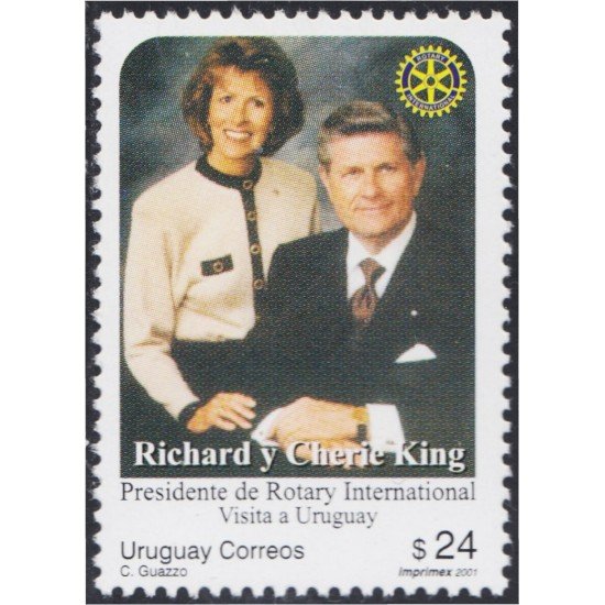 Uruguay 1990 2001 Richard y Cherie King MNH Uruguay 1990 2001 Richard y Cherie King MNH
