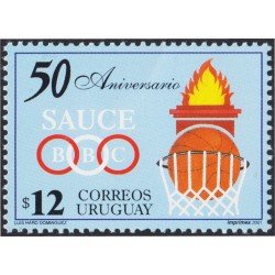 Uruguay 1993 2001 50 Años del Club de basket-ball Sauce BBC MNH Uruguay 1993 2001 50 Años del Club de basket-ball Sauce BBC MNH