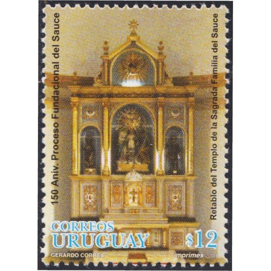 Uruguay 1997 2001 150º Aniversario de la Villa de Sauce MNH Uruguay 1997 2001 150º Aniversario de la Villa de Sauce MNH