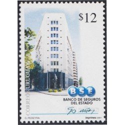 Uruguay 2003 2001 90º Aniversario de la Banca de Seguros del Estado MNH Uruguay 2003 2001 90º Aniversario de la Banca de Seguros del Estado MNH