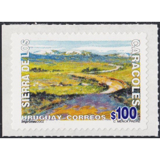 Uruguay 2009 2002 Serie Antigua Sierra de los Caracoles Autoadhesivo Uruguay 2009 2002 Serie Antigua Sierra de los Caracoles Autoadhesivo