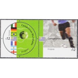 Uruguay 2010/11 2002 Copa del Mundo de Fútbol 2002 MNH Uruguay 2010/11 2002 Copa del Mundo de Fútbol 2002 MNH