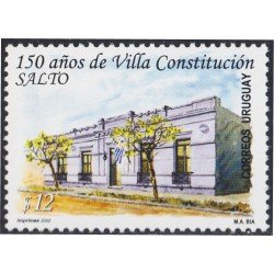 Uruguay 2021 2002 150 Años años de Villa Constitución Salto MNH Uruguay 2021 2002 150 Años años de Villa Constitución Salto MNH