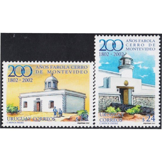 Uruguay 2024/25 2002 200 Años de la Farola Cerro de Montevideo MNH Uruguay 2024/25 2002 200 Años de la Farola Cerro de Montevideo MNH
