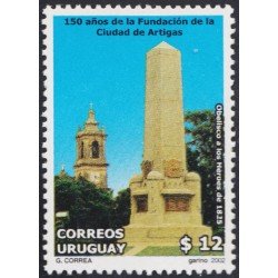 Uruguay 2028 2002 150 Años años de la Villa Artigas MNH Uruguay 2028 2002 150 Años años de la Villa Artigas MNH