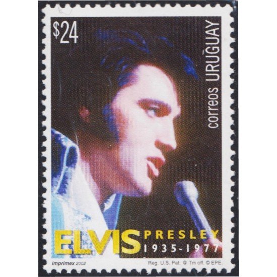 Uruguay 2046 2002 Elvis Presley MNH