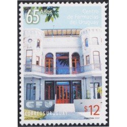 Uruguay 2050 2002 65 años Centro de Farmacia de Uruguay MNH Uruguay 2050 2002 65 años Centro de Farmacia de Uruguay MNH