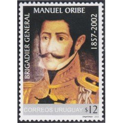 Uruguay 2055 2002 Brigadier General Manuel Uribe MNH Uruguay 2055 2002 Brigadier General Manuel Uribe MNH