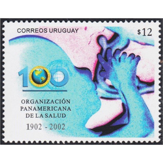 Uruguay 2057 2002 Organización Panamericana de la Salud MNH