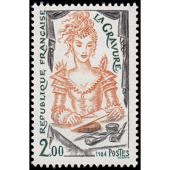 France Francia 2315 1984 Serie Artesanía  MNH
