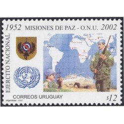 Uruguay 2058 2002 Ejército Nacional Soldado Soldier MNH Uruguay 2058 2002 Ejército Nacional Soldado Soldier MNH