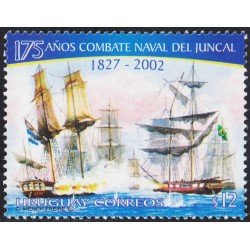 Uruguay 2063 2002 175 Años combate naval del Juncal Barcos Boats MNH Uruguay 2063 2002 175 Años combate naval del Juncal Barcos Boats MNH