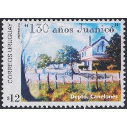 Uruguay 2064 2002 130 Años Juanicó Departamento de Canelones MNH Uruguay 2064 2002 130 Años Juanicó Departamento de Canelones MNH