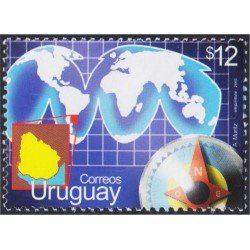 Uruguay 2065 2003 Uruguay en el mundo MNH Uruguay 2065 2003 Uruguay en el mundo MNH
