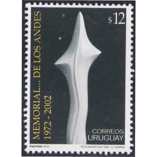 Uruguay 2093 2003 Memorial de Los Andes MNH Uruguay 2093 2003 Memorial de Los Andes MNH