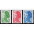 France Francia 2318/20 1984 Libertad Delacroix MNH