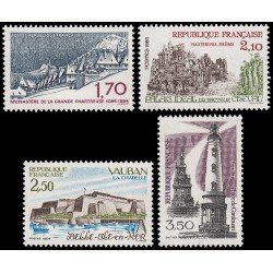 France Francia 2323/26 1984 Serie turística MNH France Francia 2323/26 1984 Serie turística MNH