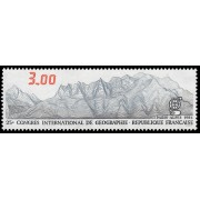 France Francia 2327 1984 25 Congreso internacional de geografía MNH France Francia 2327 1984 25 Congreso internacional de geografía MNH