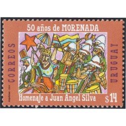Uruguay 2128 2003 50 Años de Morenada Homenaje a Juan Angel Silva MNH Uruguay 2128 2003 50 Años de Morenada Homenaje a Juan Angel Silva MNH