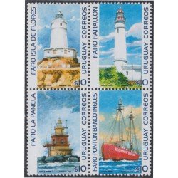 Uruguay 2146/50 2004 Faros MNH Uruguay 2146/50 2004 Faros MNH