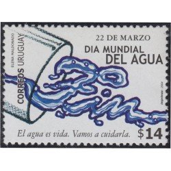 Uruguay 2159 2004 Día Mundial del Agua MNH Uruguay 2159 2004 Día Mundial del Agua MNH