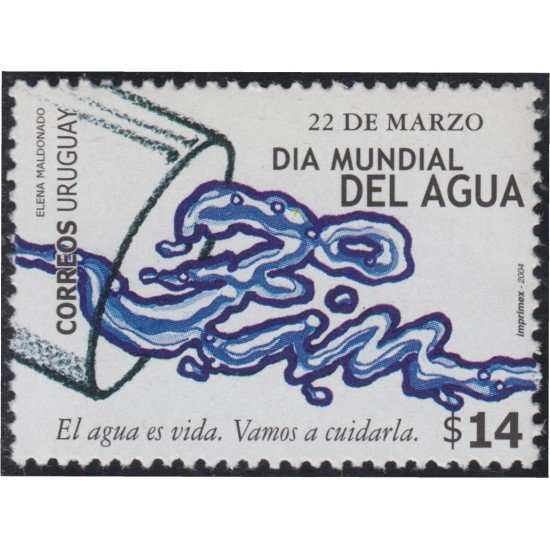 Uruguay 2159 2004 Día Mundial del Agua MNH