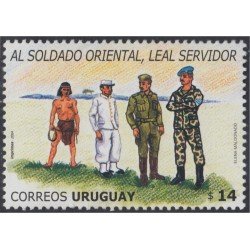 Uruguay 2165 2004 Armada Homenaje al soldado uruguayo MNH Uruguay 2165 2004 Armada Homenaje al soldado uruguayo MNH