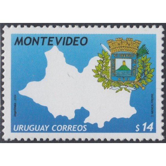 Uruguay 2170 2004 Escudo de Montevideo MNH Uruguay 2170 2004 Escudo de Montevideo MNH