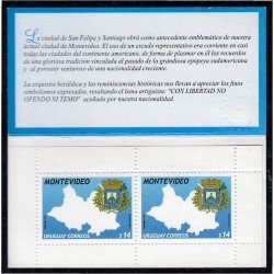 Uruguay C2170 2004 Escudo de Montevideo carnet MNH Uruguay C2170 2004 Escudo de Montevideo carnet MNH