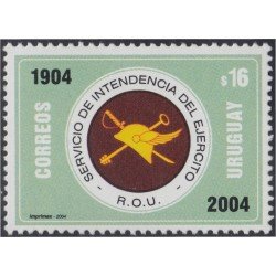 Uruguay 2183 2004 Centenario del servicio de Interdencia del Ejército MNH Uruguay 2183 2004 Centenario del servicio de Interdencia del Ejército MNH
