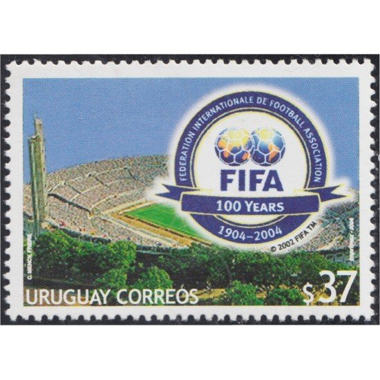 Uruguay 2184 2004 Centenari de la FIFA Fútbol MNH Uruguay 2184 2004 Centenari de la FIFA Fútbol MNH