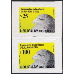 Uruguay 2185/86 2004 Serie Antigua Águila gris Pájaro Bird MNH Uruguay 2185/86 2004 Serie Antigua Águila gris Pájaro Bird MNH